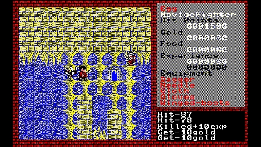 ꡼ No.004 | EGG󥽡 ʥɥ ʥꥪII PC-8801mkIISRס829ۿ1985ǯȯ䤵줿ܥRPGζ֥ʥɥפ³