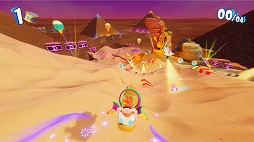 画像ギャラリー No.012のサムネイル画像 / 「Faaast Penguin」,Xbox Series X|S版をリリース。夜のエジプトを舞台にした新ワールド「エジプトサンド Night Paaarty」も登場