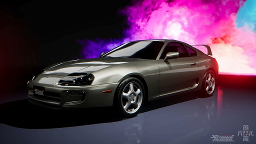 画像ギャラリー No.002のサムネイル画像 / 「首都高バトル」,収録車種紹介ムービー第2弾「TOYOTA SUPRA RZ(JZA80)」を公開。流線型でグラマラスなボディデザインを緻密に再現