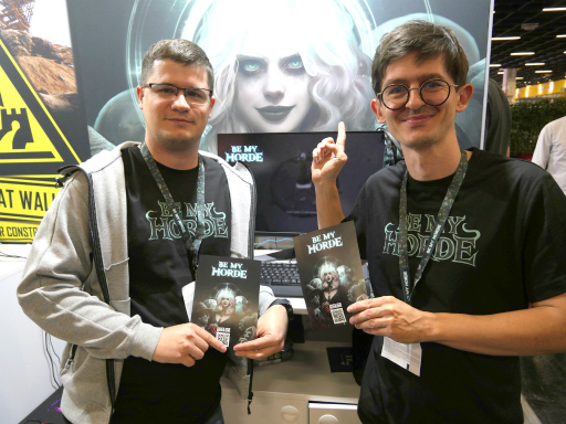 ���������꡼ No.001�Υ���ͥ������ / Ũ��˴�������������Ʒ��Ĥ��롣�����ʡȥ����󥵥Сɤη����󼨤����Be My Horde�פ�Ҳ��gamescom��