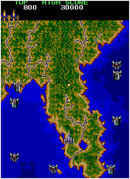 画像ギャラリー No.002のサムネイル画像 / 「アーケードアーカイブス ファイナライザー」,8月29日配信。ロボットに変形する戦闘機を駆使して戦う縦スクロールシューティング