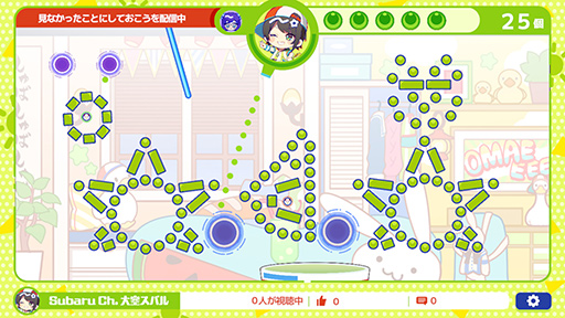 画像ギャラリー No.006のサムネイル画像 / ホロライブのタレントと配信を攻略するピンボール風アクション「ホロポップ」がSteamで発売