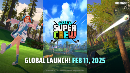 画像ギャラリー No.001のサムネイル画像 / スマホ向けゴルフゲーム「Golf Super Crew」,正式リリース。競争コンテンツと関連したブロックチェーン要素も搭載
