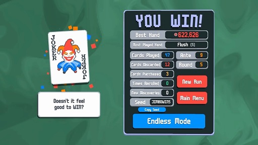 画像ギャラリー No.002のサムネイル画像 / 「Balatro」のモバイル版が9月26日にリリース決定。時間泥棒ゲーをどこでも遊べる事態に開発者から謝罪の言葉も