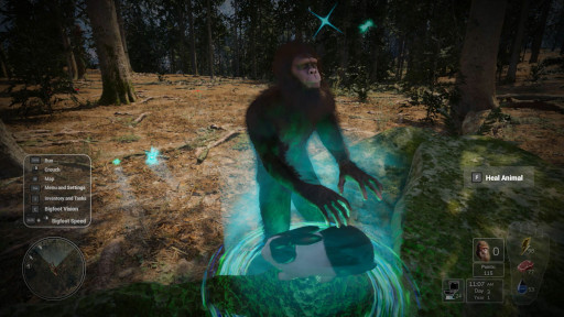 画像ギャラリー No.006のサムネイル画像 / ビッグフットになれるサバイバルシム「Bigfoot Life」,最新トレイラーを公開。ヒーリングスキルで野生動物を治療するシーンも