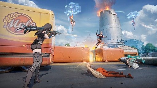 画像ギャラリー No.003のサムネイル画像 / アニメ調バトロワ「運命のトリガー」,7月10日11:00に何らかの情報を公開。スキルと銃を使いこなし,最大100人から最後の1人を目指す