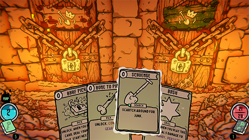 画像ギャラリー No.003のサムネイル画像 / キノコを倒し調理しながらダンジョンを探索するデッキ構築型ローグライク「Shroom and Gloom」,プロトタイプ版を無料配信中