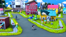 画像ギャラリー No.005のサムネイル画像 / 大きな手でジオラマ世界を破壊するパートとリズムゲームパートが楽しめる「Starstruck 時をつなぐ手」,Steamで配信開始