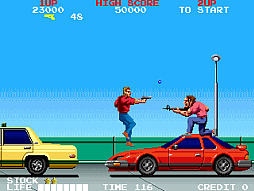 画像ギャラリー No.006のサムネイル画像 / 「アーケードアーカイブス クライムシティ」,9月19日配信。1989年にタイトーから発売されたアクションゲーム