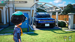 画像ギャラリー No.005のサムネイル画像 / 妖怪ウォッチの流れを継承した「ホーリーホラーマンション」,ゲームプレイ映像を公開。「モノノケ」にできそうな物を探して,街中を探索する様子を収録