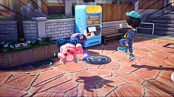 画像ギャラリー No.010のサムネイル画像 / 妖怪ウォッチの流れを継承した「ホーリーホラーマンション」,ゲームプレイ映像を公開。「モノノケ」にできそうな物を探して,街中を探索する様子を収録