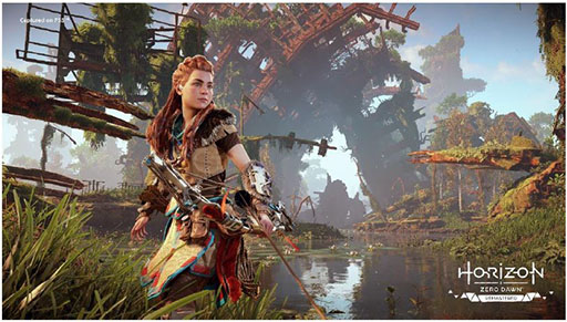 ���������꡼ No.002�Υ���ͥ������ / PS5�ѥ��եȡ�Horizon Zero Dawn Remastered�ס�����ȯ�䡣2017ǯ�˥�꡼�����줿���ʤ�����ե��å��������䵡ǽ�ɲäǳڤ����褦��