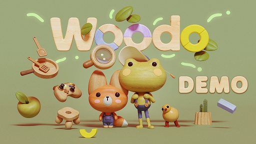 画像ギャラリー No.001のサムネイル画像 / 木製ジオラマ風パズルの組み立てを通じて,穏やかな冒険へと誘う。「Woodo」,導入ステージと2つのパズルを楽しめるPC向け体験版を配信