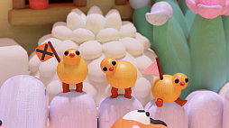 画像ギャラリー No.011のサムネイル画像 / 木製ジオラマ風パズルの組み立てを通じて,穏やかな冒険へと誘う。「Woodo」,導入ステージと2つのパズルを楽しめるPC向け体験版を配信