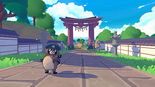 画像ギャラリー No.004のサムネイル画像 / BMXに乗ったタヌキの夏休み! アクションADV「TANUKI: Pon's Summer - タヌキ:ポンの夏」の配信日が11月10日に決定