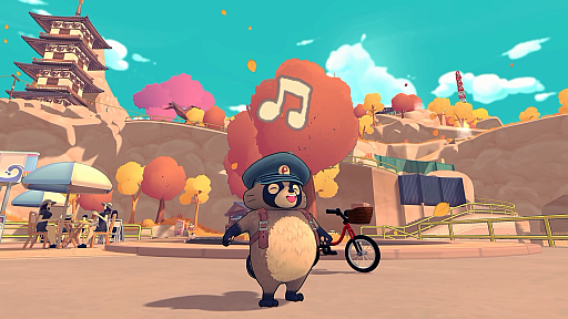 画像ギャラリー No.006のサムネイル画像 / BMXに乗ったタヌキの夏休み! アクションADV「TANUKI: Pon's Summer - タヌキ:ポンの夏」の配信日が11月10日に決定