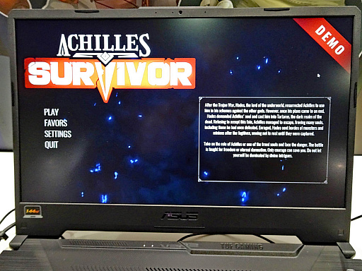 ꡼ No.001Υͥ / ǥե󥹤ȥХСΥϥ֥åɡAchilles: Survivor׻ͷݡȡTGS2024