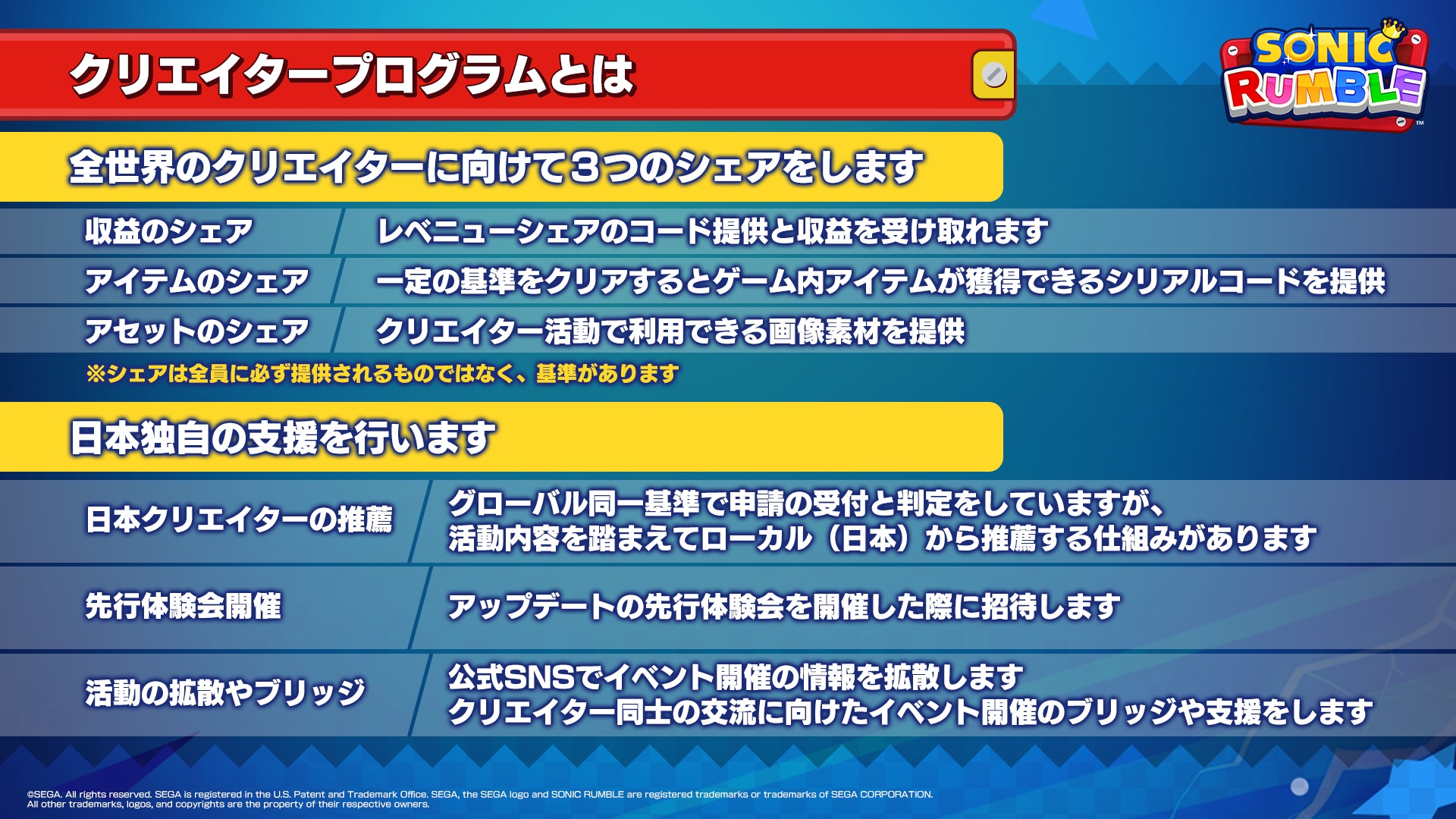 ꡼ No.006 | Sonic Rumbleץꥨθ򳫺šۿ򤭤ä˲ݶ⤵줿פΰ򥷥֥ꥨץפȯɽ