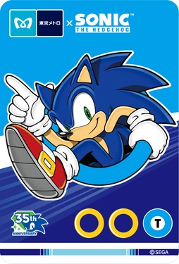 画像ギャラリー No.004のサムネイル画像 / 東西線15000系ラッピング車両「ソニック・ザ・ヘッジホッグ号」,10月5日から運行