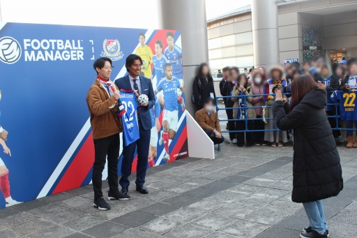 画像ギャラリー No.004のサムネイル画像 / 日産スタジアムに「Football Manager 25」特設ブース出展。元日本代表,横浜F・マリノスOBの中澤佑二さんがサッカーゲームの楽しみ方を語る