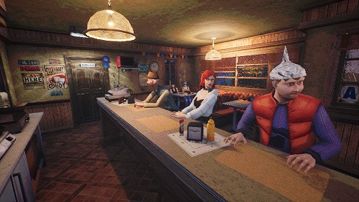 画像ギャラリー No.001のサムネイル画像 / 終末へ向かう世界で食堂の接客をするサイコホラーADV「While We Wait Here」,日本時間の10月24日にリリース決定