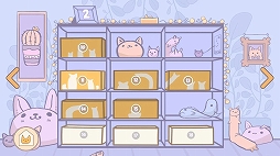 Ȣǭ : Cats in Boxes