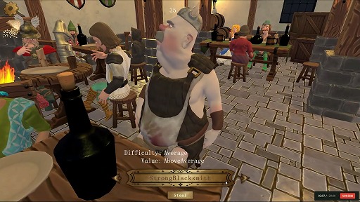 画像ギャラリー No.003のサムネイル画像 / 客の荷物から高額なアイテムを素早く探し出し,盗みを成功させよう。盗賊シム「インビジブルハンド」,本日リリース