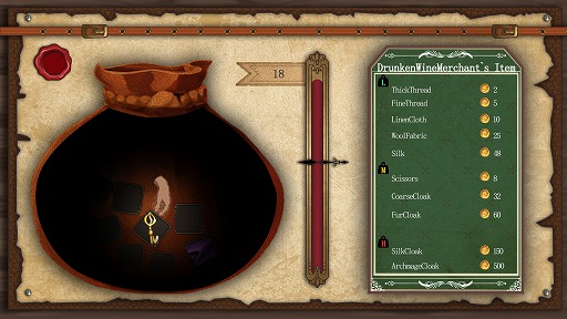 画像ギャラリー No.006のサムネイル画像 / 客の荷物から高額なアイテムを素早く探し出し,盗みを成功させよう。盗賊シム「インビジブルハンド」,本日リリース