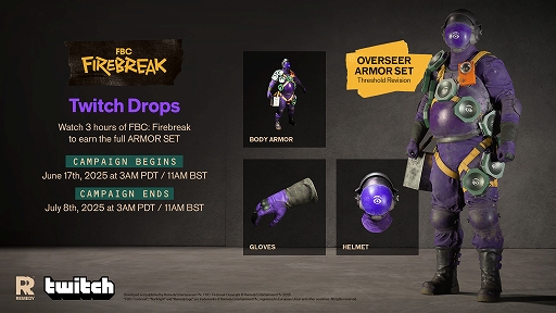 ꡼ No.002 | FBC: FirebreakסܤǤΥ꡼֤6171900ˡƥåƥब館Twitch Drops٥ȤγŤ