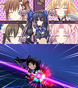 ゲイムシジョウ界の統一を目指すSRPG「超女神信仰 ノワール 激神