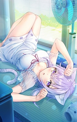 画像ギャラリー No.006のサムネイル画像 / 猫又おかゆさん主演の恋愛ADV「おかゆにゅ〜〜む!」,PC/Switch向けパッケージ「完全生産限定版」の予約受付を開始