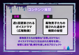 画像ギャラリー No.025のサムネイル画像 / 「Toxic-a-Holic」情報解禁生配信レポート。徳留慎乃佑さん,志麻さん,やみえんさん,木村良平さんが出演!
