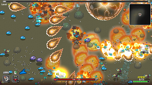 画像ギャラリー No.004のサムネイル画像 / 主人公が倒れても,武器は生き続ける。新作ヴァンサバライク「NIMRODS: GunCraft Survivor」のアーリーアクセスが今夜スタート