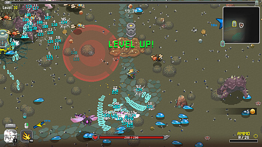 画像ギャラリー No.005のサムネイル画像 / 主人公が倒れても,武器は生き続ける。新作ヴァンサバライク「NIMRODS: GunCraft Survivor」のアーリーアクセスが今夜スタート