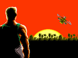 画像ギャラリー No.002のサムネイル画像 / 「アーケードアーカイブス 雷軋斗」,10月31日配信。画面の手前と奥に出現する敵を撃ち分けて倒していくアクションシューティング