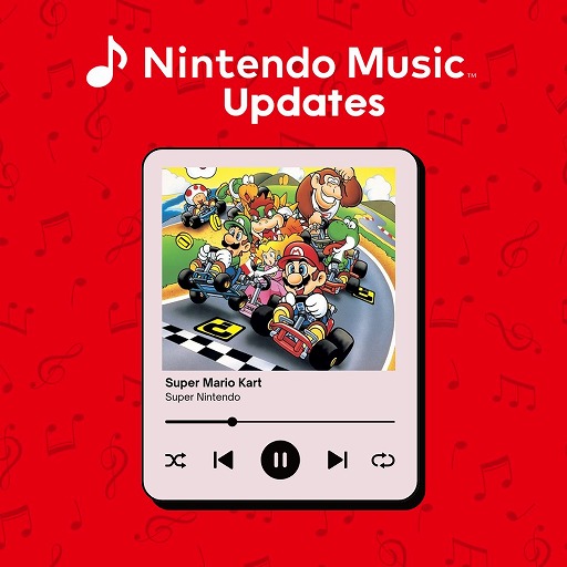 ���������꡼ No.001�Υ���ͥ������ / ��Nintendo Music�פγڶʥ饤��ʥåפˡ֥����ѡ��ޥꥪ�����ȡפ��ɲá������ȥ������饯�������쥯�Ȳ��̤γڶʤʤ���37�ʤ��Ͽ