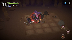 画像ギャラリー No.007のサムネイル画像 / 小さな魔女がダウジングで罠を見つけ出しながら地下最深部を目指す。アクションRPG「深層のチャロアイト」,Steamストアページを公開