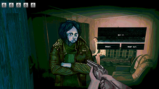 画像ギャラリー No.002のサムネイル画像 / 客人は人間か? 助けを求めてやってくる来訪者がモンスターか判断するホラーゲーム「No, I'm not a Human」,Steamストアページを公開中