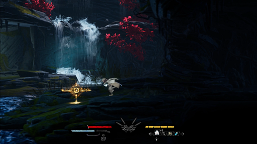 画像ギャラリー No.015のサムネイル画像 / 其の侍,悪鬼を狩りし悪鬼なり――「The Devil within: Satgat」は,豪快な“魅せる”剣技が気持ちいいメトロイドヴァニア×ソウルライク【PR】