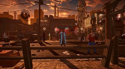 画像ギャラリー No.003のサムネイル画像 / 美しい3Dグラフィックスとドット絵風のキャラクターをミックスした2.5DのRPG「ネオン ブラッド」,PS/Xbox版を本日リリース