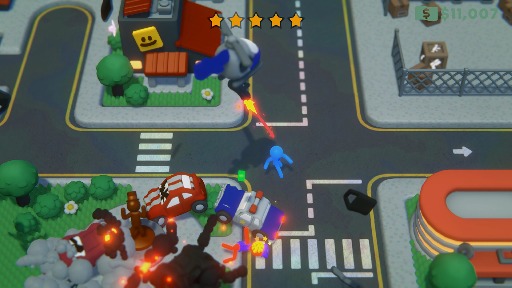 画像ギャラリー No.009のサムネイル画像 / ビジネステクニック(物理)を駆使して,会社のトップを目指す棒人間乱闘ゲーム「Stick It to the Stickman」,8月19日リリース