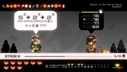 画像ギャラリー No.010のサムネイル画像 / 暗算に挑んで,ゲームクリアを目指そう。暗算チャレンジゲーム「Mini Star Math: 4 Routes」,Steamで配信開始