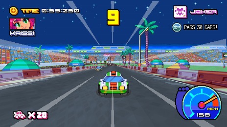 2.5Dレースゲーム「Victory Heat Rally」Switch版をリリース。往年の2D