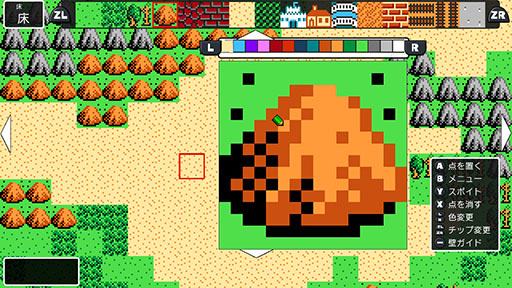 画像ギャラリー No.021のサムネイル画像 / 「クラシックダンジョンX3」,キャラクターやBGMなどを制作できるエディット機能と,制作物をアップロード可能な通信機能の内容が公開に