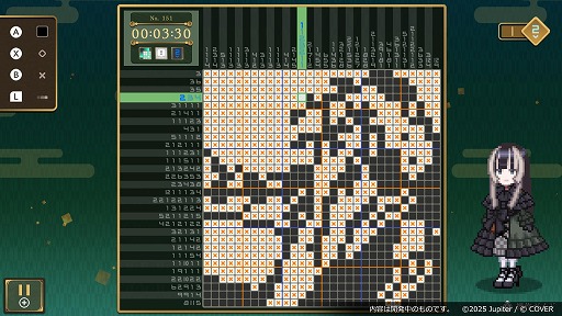 画像ギャラリー No.002のサムネイル画像 / 「ピクロス 儒烏風亭らでんがご案内！ピクセルミュージアム」，追加DLC「箱根探訪編」を12月に配信。BitSummit PUNCHに出展決定