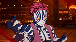 画像ギャラリー No.005のサムネイル画像 / 「鬼滅の刃 ヒノカミ血風譚2」,有償DLC「猗窩座(無限城編)」キャラクターパックを12月19日に配信。煉獄杏寿郎と死闘を繰り広げた上弦の参の鬼