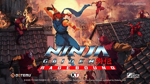 画像ギャラリー No.001のサムネイル画像 / NINJA GAIDEN新作が2D横スクロールアクションで登場。「NINJA GAIDEN: Ragebound」,2025年夏のリリースを発表