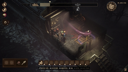 画像ギャラリー No.003のサムネイル画像 / 「RailGods of Hysterra」,最新トレイラーを公開。モンスター機関車に乗って旅を続ける,ラブクラフト風味なサバイバルアクション