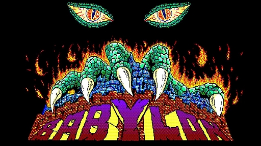 画像ギャラリー No.002のサムネイル画像 / 「EGGコンソール バビロン PC-8801mkIISR」,12月26日配信。体当たりやジャンプを駆使して戦うサイドビューのアクションRPG