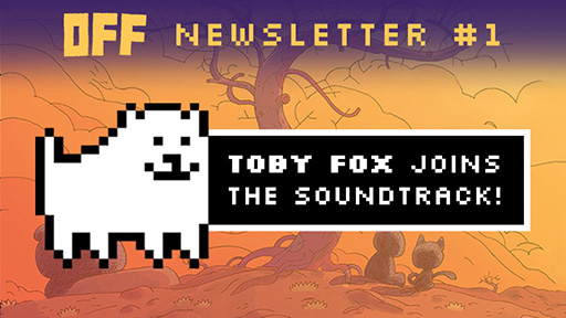 ���������꡼ No.001�Υ���ͥ������ / Toby Fox�᤬�����Ū�͵���ؤ�RPG��OFF�װܿ��ǡ���Ʈ�ơ��ޤκ�ʤ˻��á����󥿥ӥ塼�����������ͽ���Ԥγڶʤ�Ʊ��μ�����